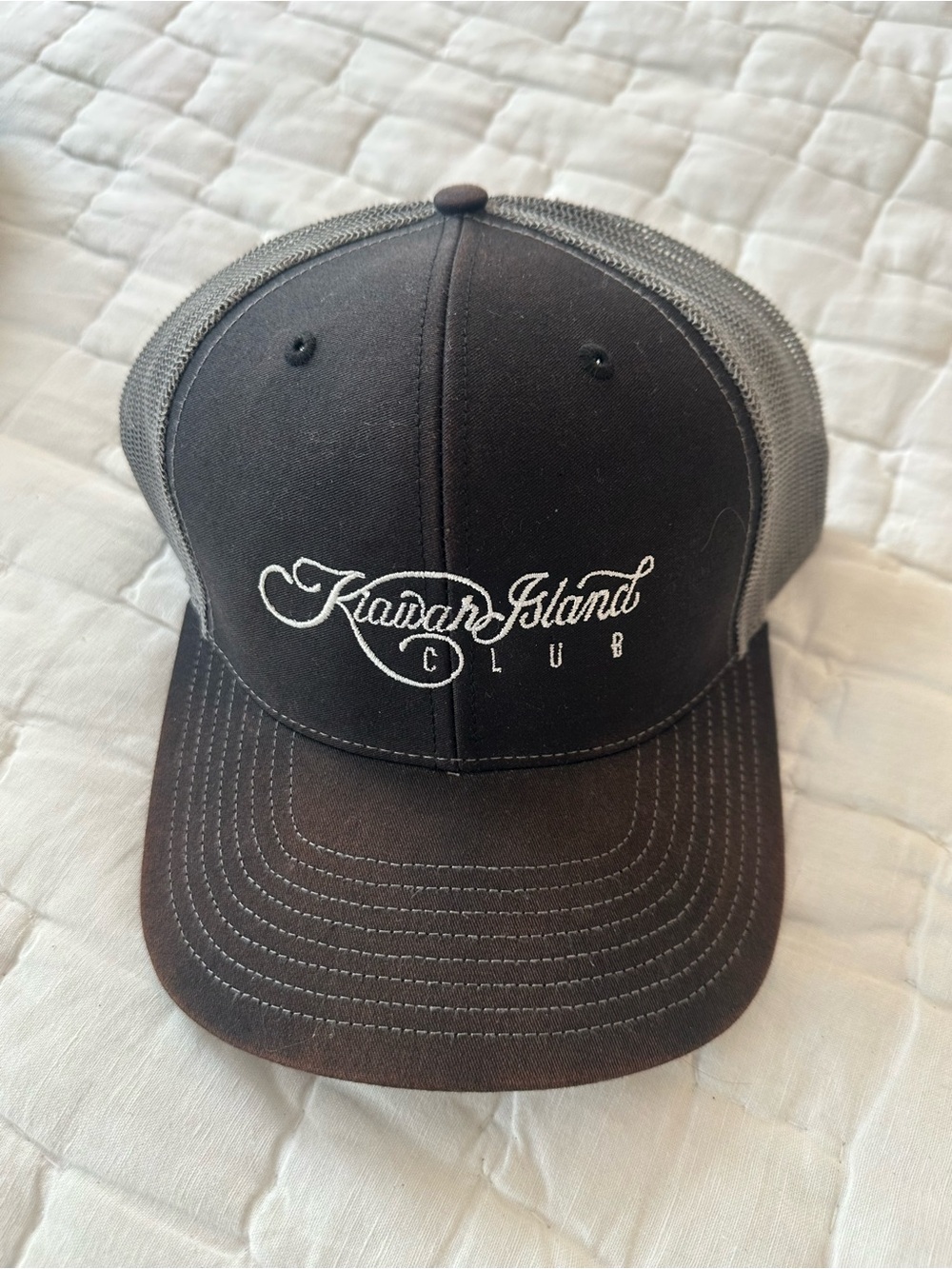Black Mesh Trucker Hat